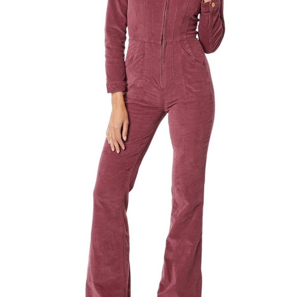Free People We the Free Jayde Jumpsuit XS NWT Mauve/Dusty Pink